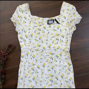 ASOS dainty floral maxi dress